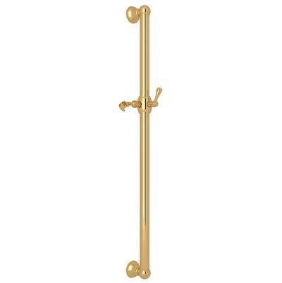 Rohl 1270IB - 36" Grab Bar With Sliding Handshower Holder