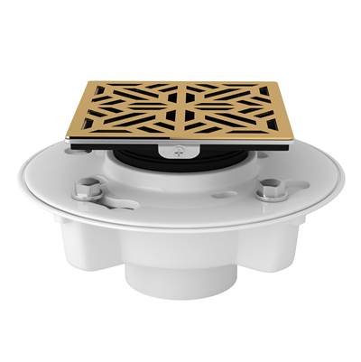 Rohl SDPVC2/3-3144IB - PVC 2" X 3" Drain Kit With 3144 Mosaic Decorative Cover
