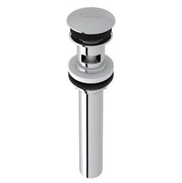 Rohl 5447APC - Lavatory Push Drain With Overflow