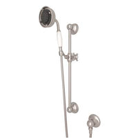 Rohl 1310STN - Handshower Set With 22" Slide Bar and 3-Function Handshower