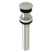 Rohl 5445PN - Lavatory Push Drain Without Overflow