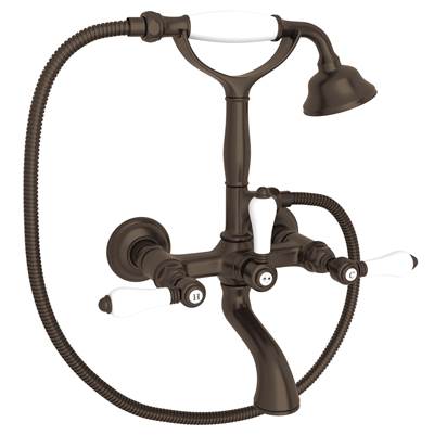 Rohl A1401LPTCB - Exposed Wall Mount Tub Filler