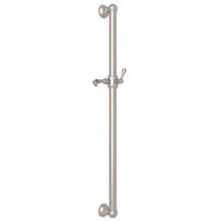 Rohl 1270STN - 36" Grab Bar With Sliding Handshower Holder