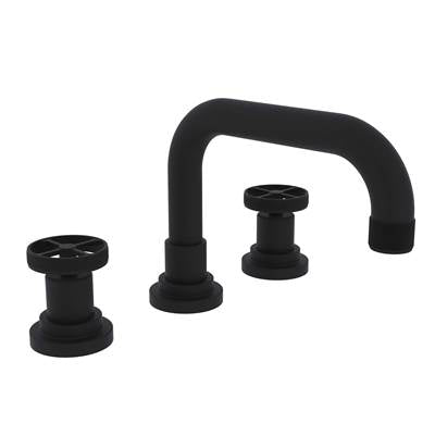 Rohl A3318IWMB-2 - Campo™ Widespread Lavatory Faucet With U-Spout