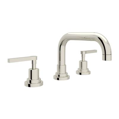 Rohl A2218LMPN-2 - Lombardia® Widespread Lavatory Faucet With U-Spout