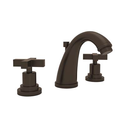 Rohl A1208XMTCB-2 - Lombardia® Widespread Lavatory Faucet With C-Spout