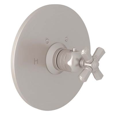 Rohl A4923XMSTN - San Giovanni™ 3/4" Thermostatic Trim Without Volume Control