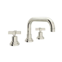 Rohl A2218XMPN-2 - Lombardia® Widespread Lavatory Faucet With U-Spout