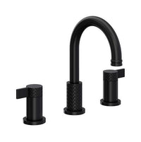 Rohl TE08D3LMMB - Tenerife™ Widespread Lavatory Faucet With C-Spout
