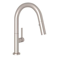 Rohl R7581SLMSTN-2 - Lux™ Pull-Down Bar/Food Prep Kitchen Faucet