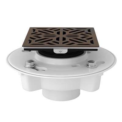 Rohl SDPVC2/3-3144TCB - PVC 2" X 3" Drain Kit With 3144 Mosaic Decorative Cover