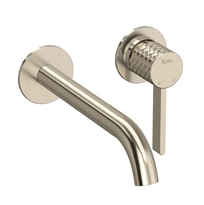 Rohl TTE01W2LMSTN - Tenerife™ Wall Mount Single Handle Lavatory Faucet Trim