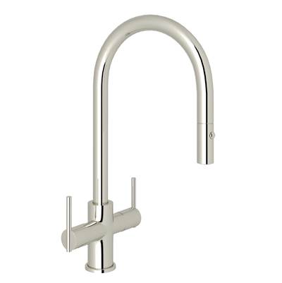 Rohl CY657L-PN-2 - Pirellone™ Two Handle Pull-Down Kitchen Faucet