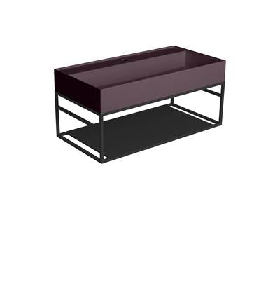 Simas SIAG91CCPR - Wallhung Console With Washbasin (Fixing Kit Included)