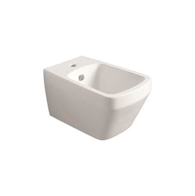 Simas SIBB19WG - Wallhung Bidet With Single Faucet Hole