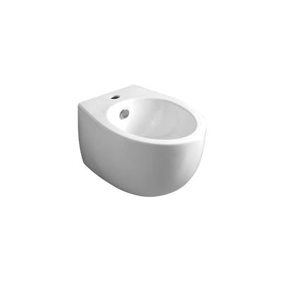 Simas SIBR19WG - Wallhung Bidet With Single Faucet Hole