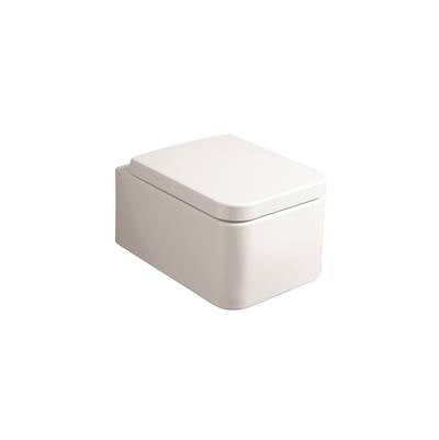 Simas SIFL63CWG - Rimless Wallhung Toilet - Seat Included