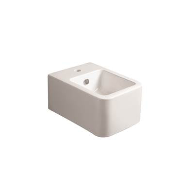 Simas SIFL64WG - Wallhung Bidet With Single Faucet Hole