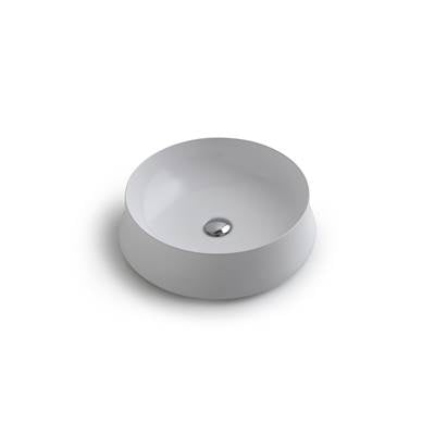 Simas SISH01WM - Rounded Countertop Washbasin - Ã¸500X145Mm