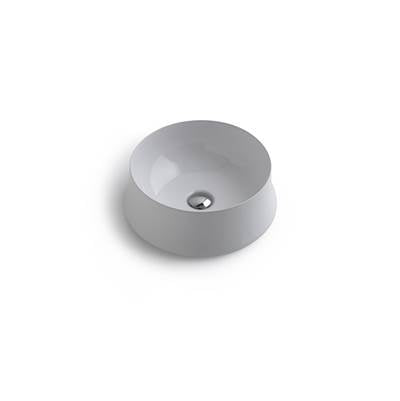 Simas SISH02WG - Rounded Countertop Washbasin - Ã¸420X145Mm