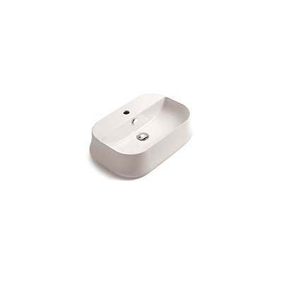 Simas SISH09WG - Rectangular Single Hole Washbasin - 600X420X160Mm
