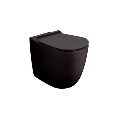 Simas SIVI01CAN - Rimless Floor Toilet - Seat Included