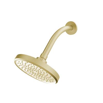 Santec 70790821 - 6'' Single Function Showerhead With Arm And Flange