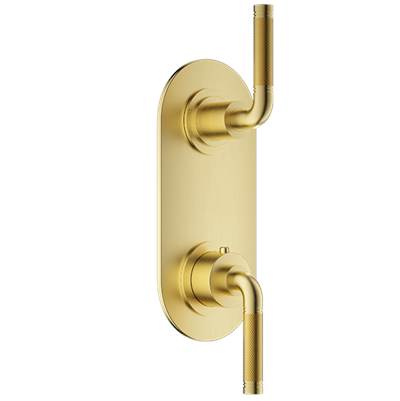 Santec 7195CK21-TM - Trim - 1/2'' Thermostatic Trim With One Way Volume Control