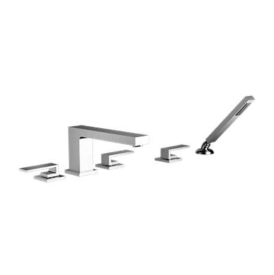 Santec 2455MD75-TM - Trim - Roman Tub Filler With Hand Shower