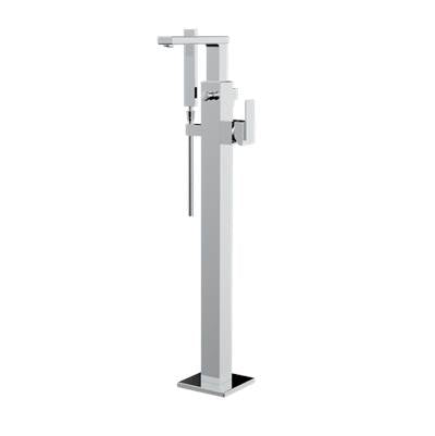 Santec 2494MC10-TM - Trim - Floor Mount Tub Filler With Hand Shower
