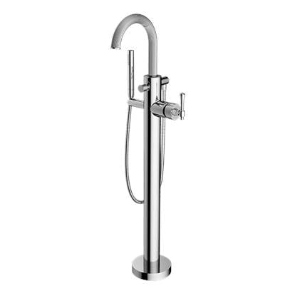 Santec 3494AT30-TM - Trim - Floor Mount Tub Filler With Hand Shower