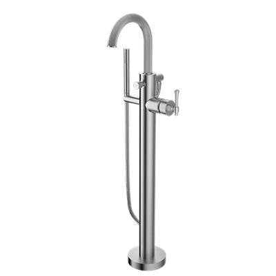 Santec 3494AT75-TM - Trim - Floor Mount Tub Filler With Hand Shower