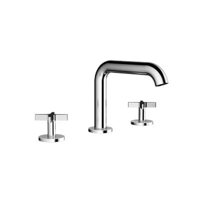 Santec 3920CX10 - Widespread Lavatory Set With Push-To-Open Drain Assembly