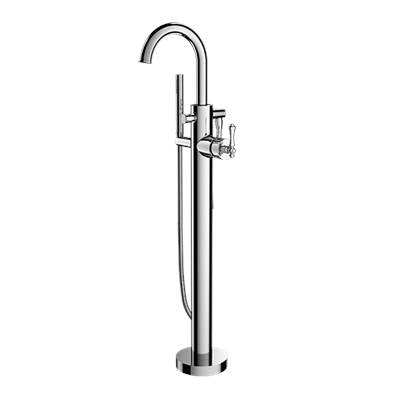 Santec 4394GL10-TM - Trim - Floor Mount Tub Filler With Hand Shower