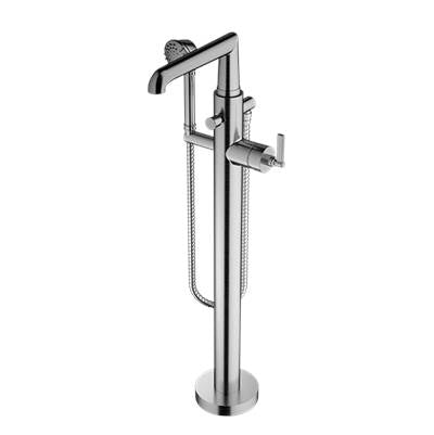Santec 5594LT75-TM - Trim - Floor Mount Tub Filler With Hand Shower