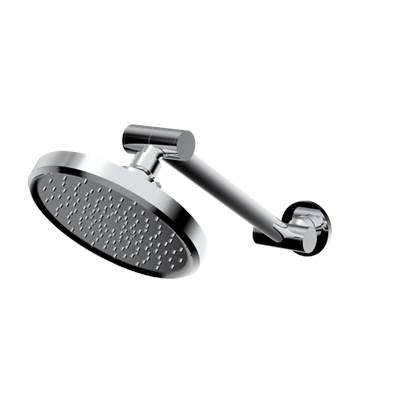 Santec 70240891 - 6'' Single Function Showerhead With Adjustable Arm And Flange
