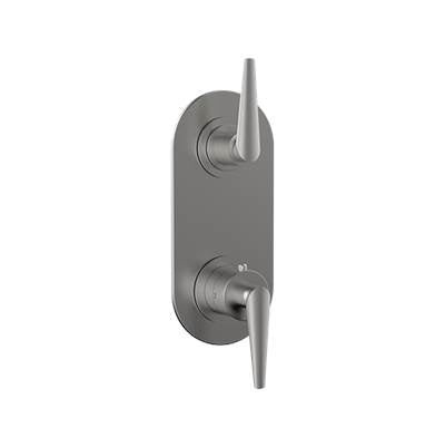 Santec 7196BE75-TM - Trim (Shared Function) - 1/2'' Thermostatic Trim With Volume Control And 2-Way Diverter