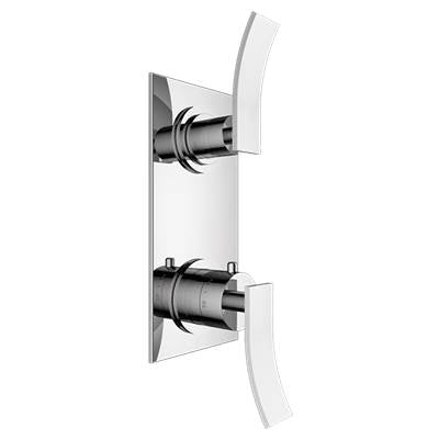 Santec 7198CU30-TM - Trim (Shared Function) - 1/2'' Thermostatic Trim With Volume Control And 3-Way Diverter