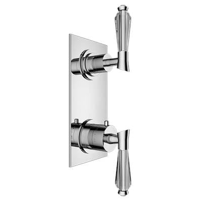 Santec 7197DC75-TM - Trim (Non-Shared Function) - 1/2'' Thermostatic Trim With Volume Control And 2-Way Diverter