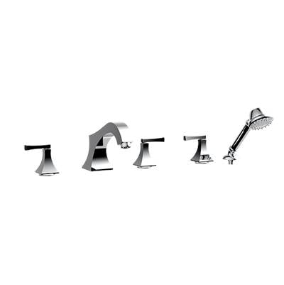 Santec 9255ED90-TM - Trim - Roman Tub Filler With Hand Shower