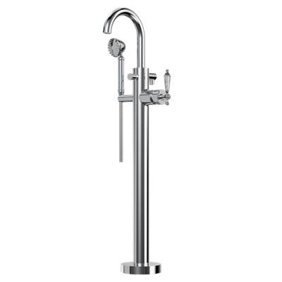 Santec 9594KT90-TM - Trim - Floor Mount Tub Filler With Hand Shower