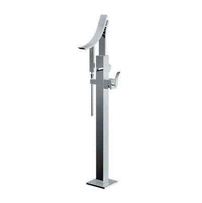 Santec 9994CU95-TM - Trim - Floor Mount Tub Filler With Hand Shower