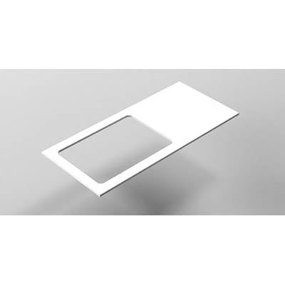 Sonia 167760 - Sonia -Mx6 Countertop 40''(100Cm) Offset Lt/Rt M-Solid (Matte) (D)