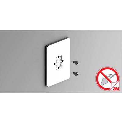 Sonia 154173 - Sonia -Backplate Square Chrome (S1)(D)