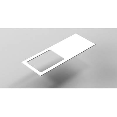Sonia 167777 - Sonia -Mx6 Countertop 48''(120Cm) Offset Lt/Rt M-Marmo (Gloss) (D)