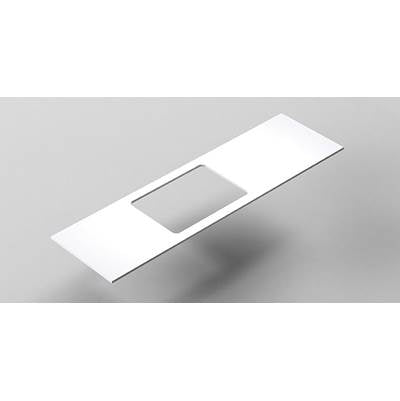 Sonia 167951 - Sonia -Mx6 Countertop 64''(160Cm) Offcenter Lt/Rt M-Marmo (Gloss) (D)