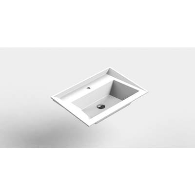 Sonia 158379 - Sonia-Basin Rx3 28''(70Cm)1/No Overflow Matte-Solid Surface Matte (D)