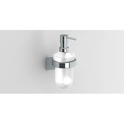 Sonia 129270 - Sonia -S3 Soap Dispenser Wm Glass-Chrome(D)