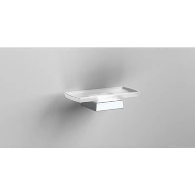 Sonia 131792 - Sonia -S7 Vanity Tray Wm Glass-Chrome(D)
