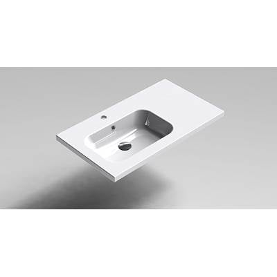 Sonia 168255 - Sonia -Sx9 Basin 32''(80Cm) Offset Left 1 White Ceramic(D)